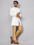 Vastramay Men's White Indo Western Set